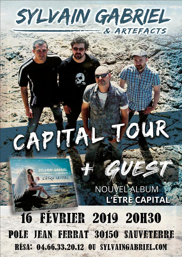 affiche concert sauveterre 2019 sylvain gabriel