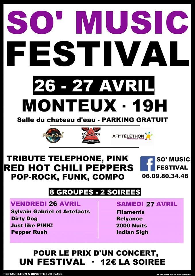 Sylvain Gabriel au So' Music Festival Monteux Avril 2019